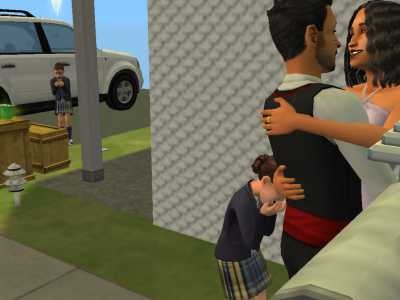 Never have an affair with your kids in the room.