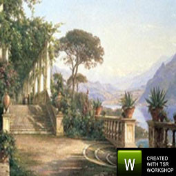 Lodge at Lake Como Painitng 004