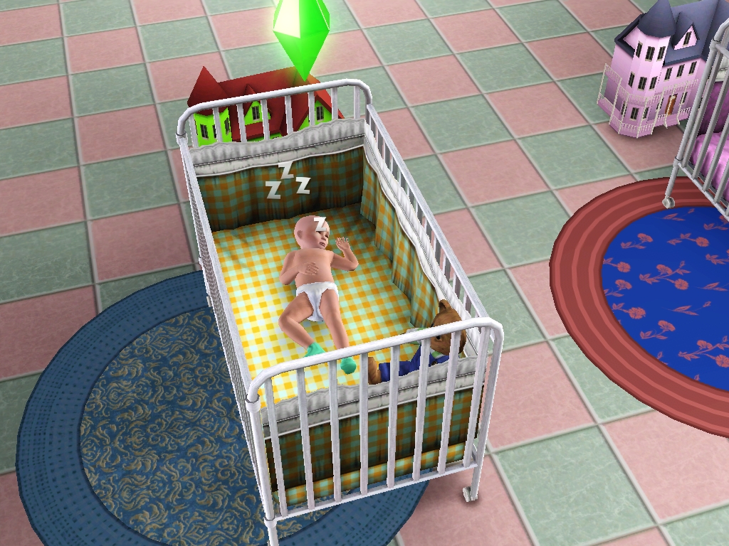 This is one of the babies, but you're older, they are learning to walk.