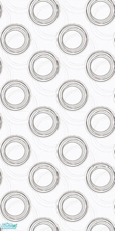 Sims 2 — Modern Wallpapers - Black Circles by ayyuff — 