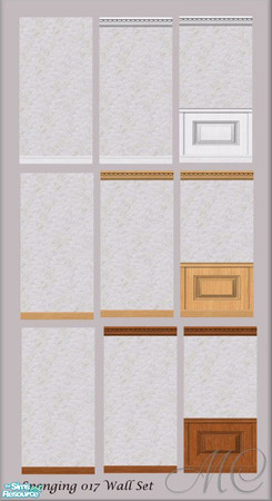Sims 2 — Sponging 017 Wall Set by mistresscris — Created by MistressCris.