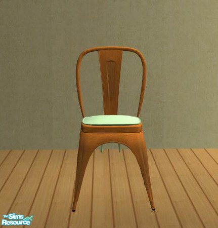 Sims 2 — PB Spring Dining Honey - Pillow Chair green by ShinoKCR — 