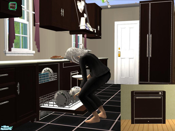 Sims 2 — PB Kitchen Appliances - Dishwasher by ShinoKCR — 