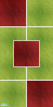 Sims 2 — Red & Green Tiles Set - Green & Red Tiles Wall by SofijaDosen — Catalog placement is Tile. Hope you like
