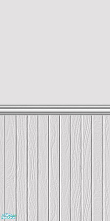 Sims 2 — The Pastels Collections: Half-Wood Walls - Grey by shadow66 — From the seventh offering in my \'Pastels