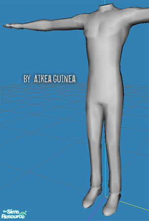 Sims 2 — Full Body Sneakers and Jeans for Males - Mesh AG131 by aikea_guinea — Base game compatible, recolors welcome.