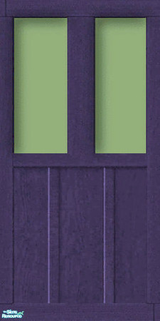 Sims 2 — Romany Life - Caravan Wall - Mauve 2 by Shakeshaft — Part of a recolour of the Romany Life Set in Purple and