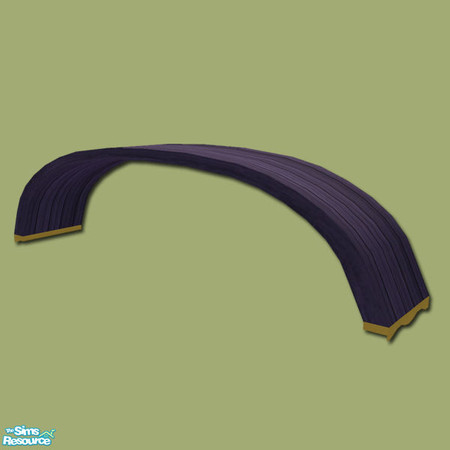 Sims 2 — Romany Life - Roof - Mauve by Shakeshaft — Part of a recolour of the Romany Life Set in Purple and Green,