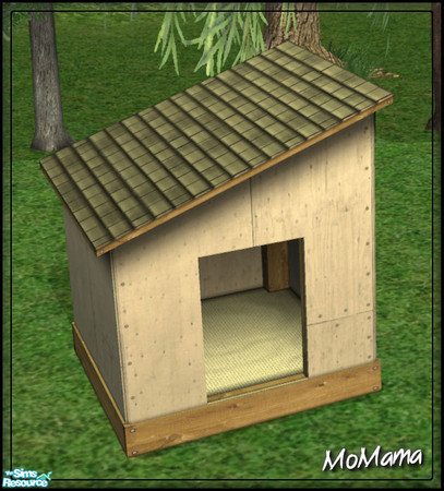 Sims 2 — NK Pets Desires - Pale Yellow by MoMama — A Pets Desires pet home in Pale Yellow. 