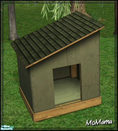 Sims 2 — NK Pets Desires - Olive by MoMama — A Pets Desires pet home in Olive. 