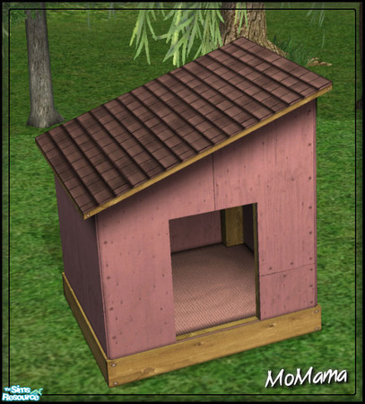 Sims 2 — NK Pets Desires - Dusty Pink by MoMama — A Pets Desires pet home in Dusty Pink. 