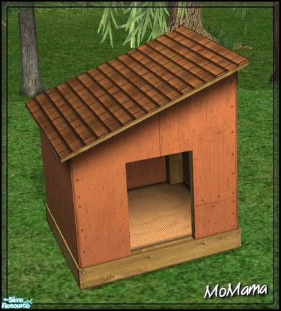 Sims 2 — NK Pets Desires - Peach by MoMama — A Pets Desires pet home in Peach.