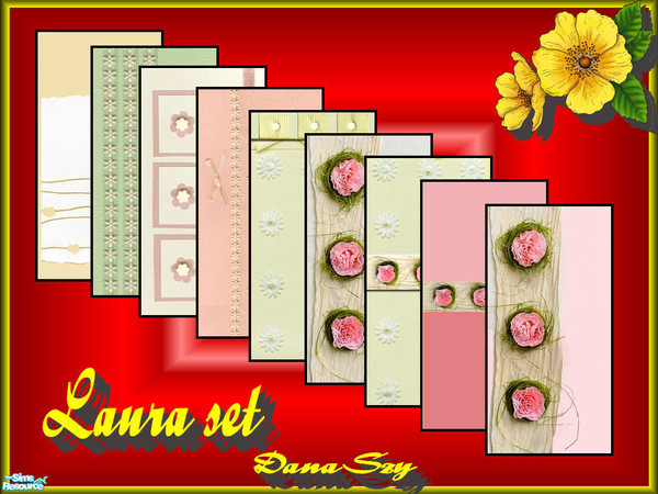 Sims 2 — Laura set by danaszy — A nice set of 9 wallpapers. Please download and enjoy!