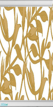 Sims 2 — Golden Fields by heartsandpuppys — Lovely golden pattern with white edging - heartsandpuppies