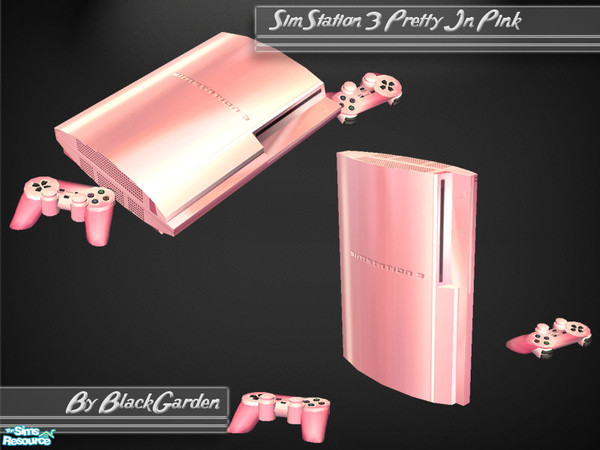 Sims 2 — SimStation 3: Pretty In Pink by BlackGarden — A pretty pink recolour of the base game compatible SimStation 3