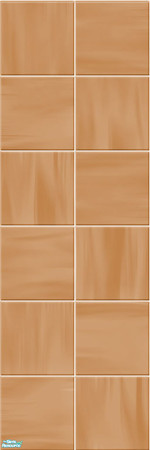 Sims 2 — Polished Paneling - Coral by Limefwooper — 