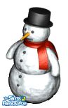 Sims 1 — Santa Claus Snowman by Secret Sims — 