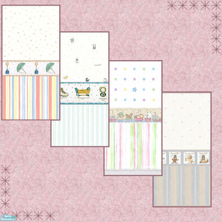 Sims 2 — mk2382wallchildren by MK23.82 — wall