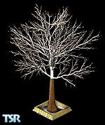 Sims 1 — Snowy Tree by Dincer — Part of the Christmas Exterior Set.