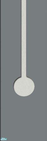 Sims 2 — Cutout Panel - Graphite Grey on Ice #4 by Uma Design — Get modern! Try this cutout panel in graphite grey on