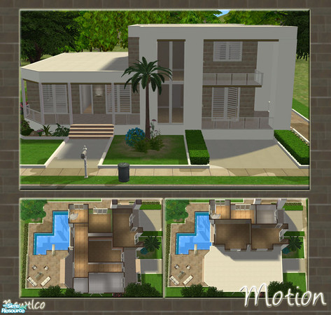 Sims 2 — Motion by Newtlco — Marina, I know this house is not good as yours but I really hope you like this :) Modern
