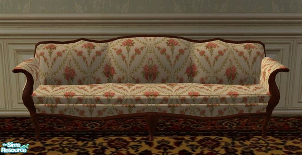 Sims 2 — Peacefield Today Sitting Room Sofa by lisa9999 — A very comfortable light colore sofa.