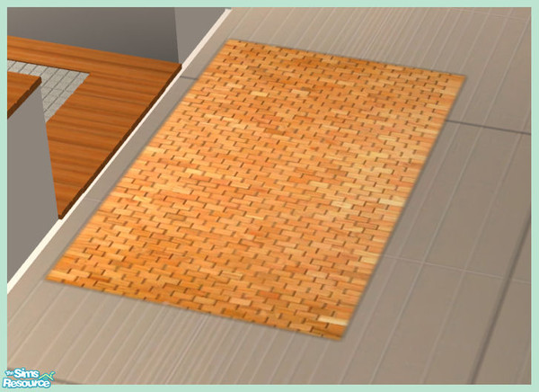 Sims 2 — Naturals Bathroom - Bathmat by Elize-37sims — You need the bathmat mesh from the Diane bathroom set for this