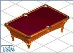 Sims 1 — TalTech Too Goth Pool Table by TalTech — From the unimaginative minds of the TalTech design staff, a standard