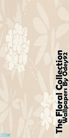 Sims 2 — The Floral Collection - Part 6 - Cream by Odey92 — Part 6 of my floral collection! Will they ever stop?