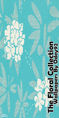Sims 2 — The Floral Collection - Part 6 - Blue by Odey92 — Part 6 of my floral collection! Will they ever stop? Beautiful