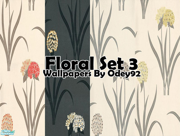 Sims 2 — The Floral Collection - Part 3 by Odey92 — This is another beautiful addition to the floral collection. Parts 4