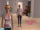 Sims 2 — Hello Kitty Outfit by glori0511 — Based on the mesh from glamorouslounge. It is the first one in the women