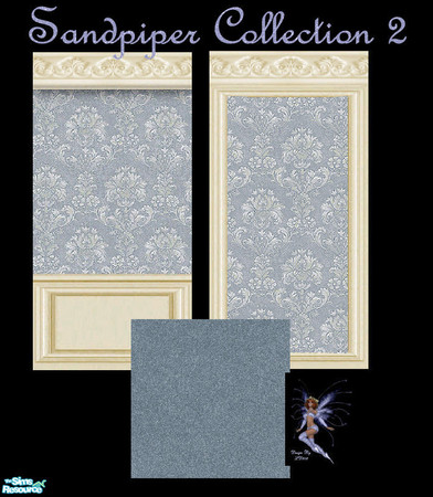 Sims 2 — Sandpiper Collection 2 by LD202 — There are 2 walls and carpet in this sandpiper collection. If you like it let