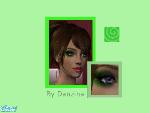 Sims 2 — Twist eyeshadow by danzina — 5 eyeshadows in bright colours. enjoy =]