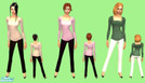 Sims 2 — L-Casual by KazumaAzuma — Pls Enjoy^^~(realy Enjoy^^~)Comment!!~^^