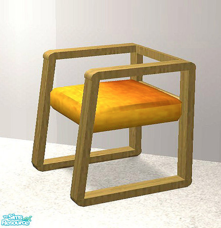 Sims 2 — OpenHouse Hallway Furniture Mesh Set - Openhouse Hallway Cha by openhousejack — a hallway chair mesh