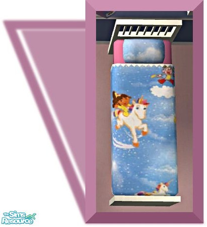Sims 2 — Dora Fantasy- Mala Kids Room RC- Bedding by mom_of2boyz — A recolor of Ricci2882s\' Mala Kids Room featuring