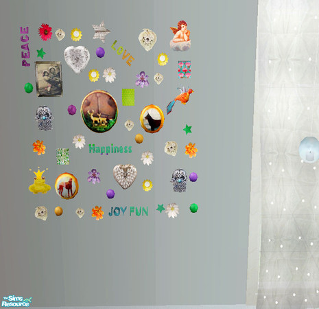 Sims 2 — X-mas 08 - wallart by steffor — 