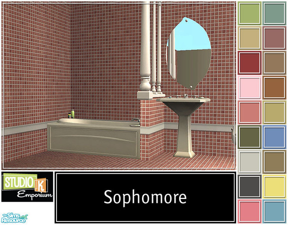 Sims 2 — Studio K Sophomore_01 by StudioKhagerks — 