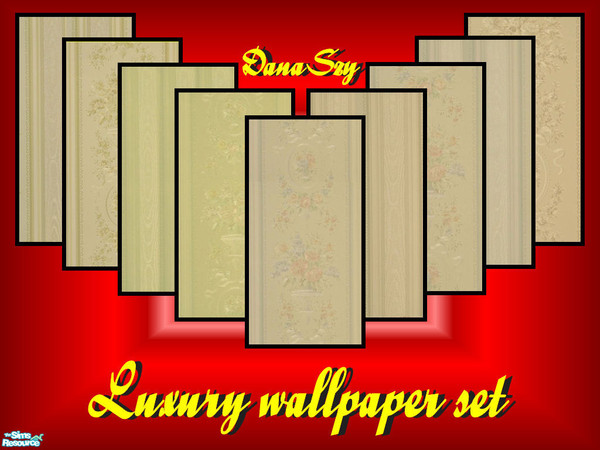 Sims 2 — Luxury wallpapers set by danaszy — A beautiful set of 9 wallpapers. If you like it please download and enjoy in
