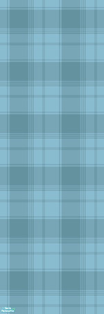 Sims 2 — Studio K Plaid - Light Teal by StudioKhagerks — 
