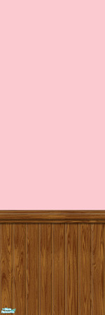 Sims 2 — Studio K Wainscoting 03 - Carnation by StudioKhagerks — 