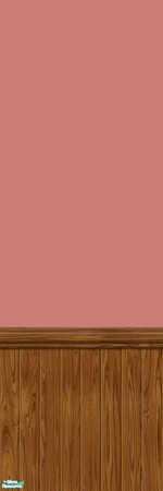 Sims 2 — Studio K Wainscoting 03 - Coral by StudioKhagerks — 