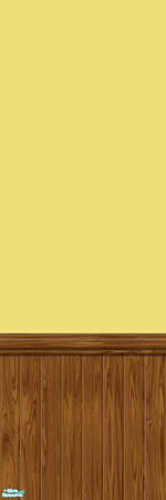Sims 2 — Studio K Wainscoting 03 - Lemonade by StudioKhagerks — 