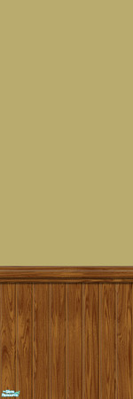 Sims 2 — Studio K Wainscoting 03 - Coriander by StudioKhagerks — 