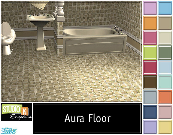 Sims 2 — Studio K Aura Floor_02 by StudioKhagerks — 
