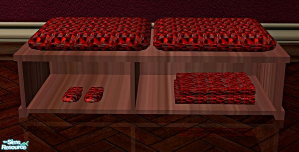 Sims 2 — TC119 Sugar Girl Bedroom RC- Bed Table by mom_of2boyz — The textures for this challenge were provided by