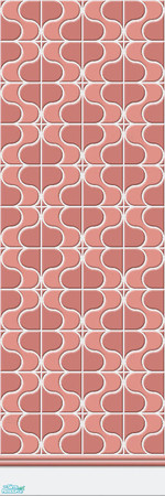Sims 2 — Studio K Pivot - Coral by StudioKhagerks — 