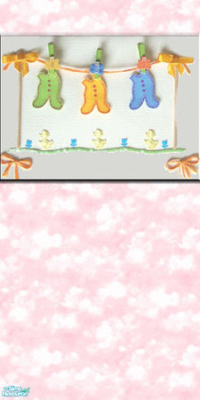 Sims 2 — Cute set - wallpaper 7 by danaszy — A very nice wallpaper. If you like it please download and enjoy