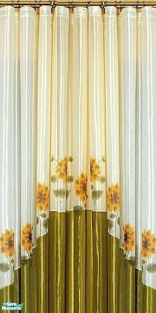 Sims 2 — Andromeda set - wallpaper 7 by danaszy — A nice curtain look wallpaper. If you like it please download and